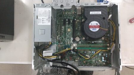 SSD取り付け部