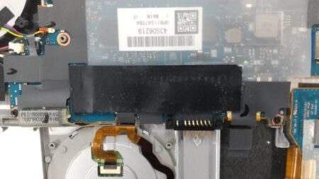 SSD装着状態